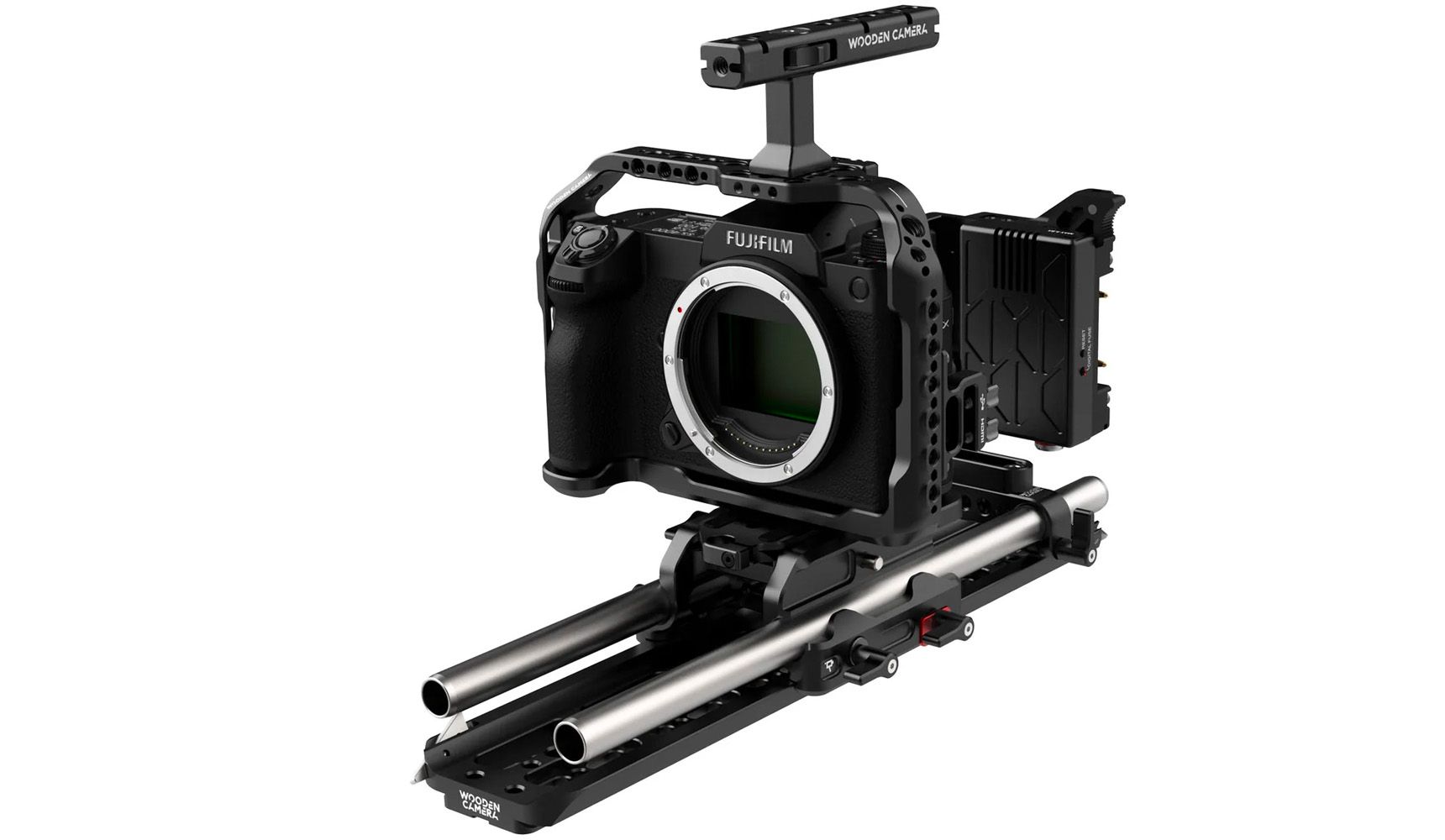 WOODEN CAMERA - Fujifilm GFX 100s Unified Accessory Kit (Pro Gold Mount)