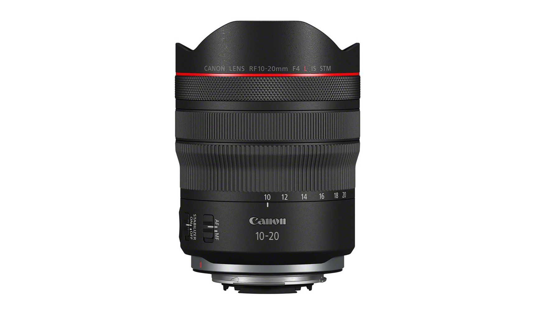 CANON - 6182C005 - RF 10-20mm F4L IS STM lens