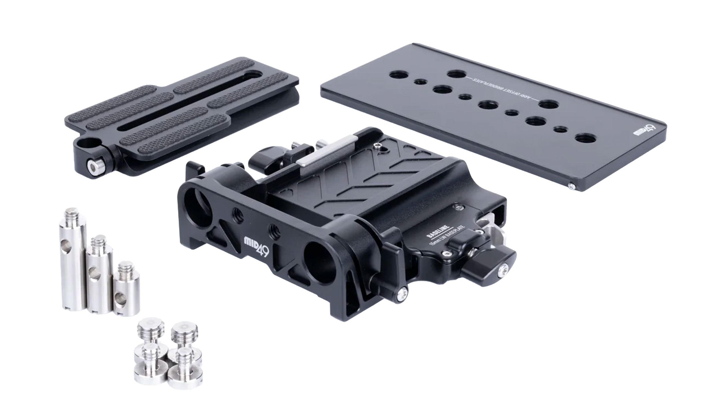 MID49 - Baseline 15mm LW (Sony FX6, Venice, Venice 2, Rialto, F55, F5  /  Blackmagic URSA Mini, Mini Pro, Mini Pro 12K Baseplate)