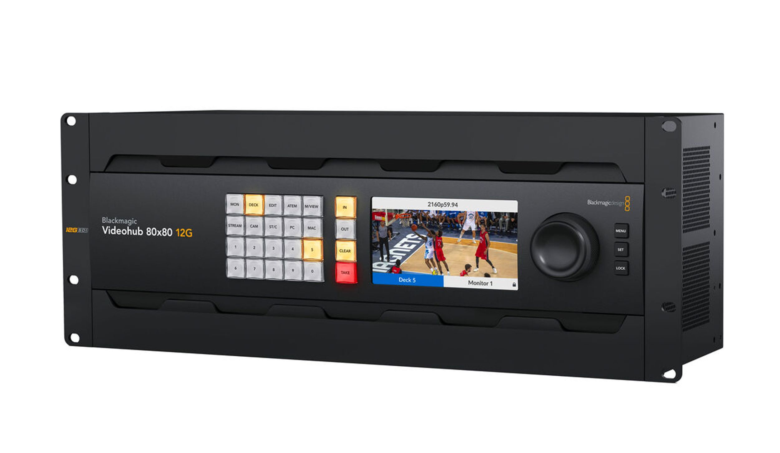 BLACKMAGIC DESIGN - VHUBSMAS12G8080 - Videohub 80x80 12G