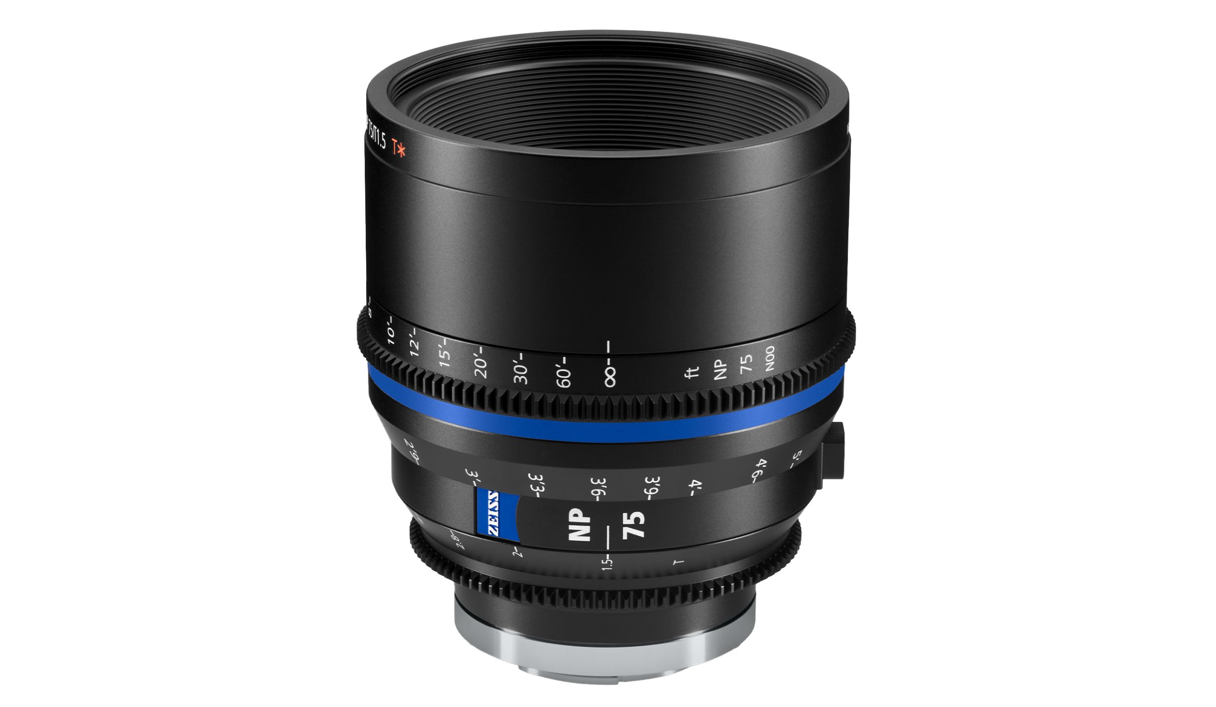 ZEISS - 2509-147 - Nano Prime 75mm T1.5 E Pieds