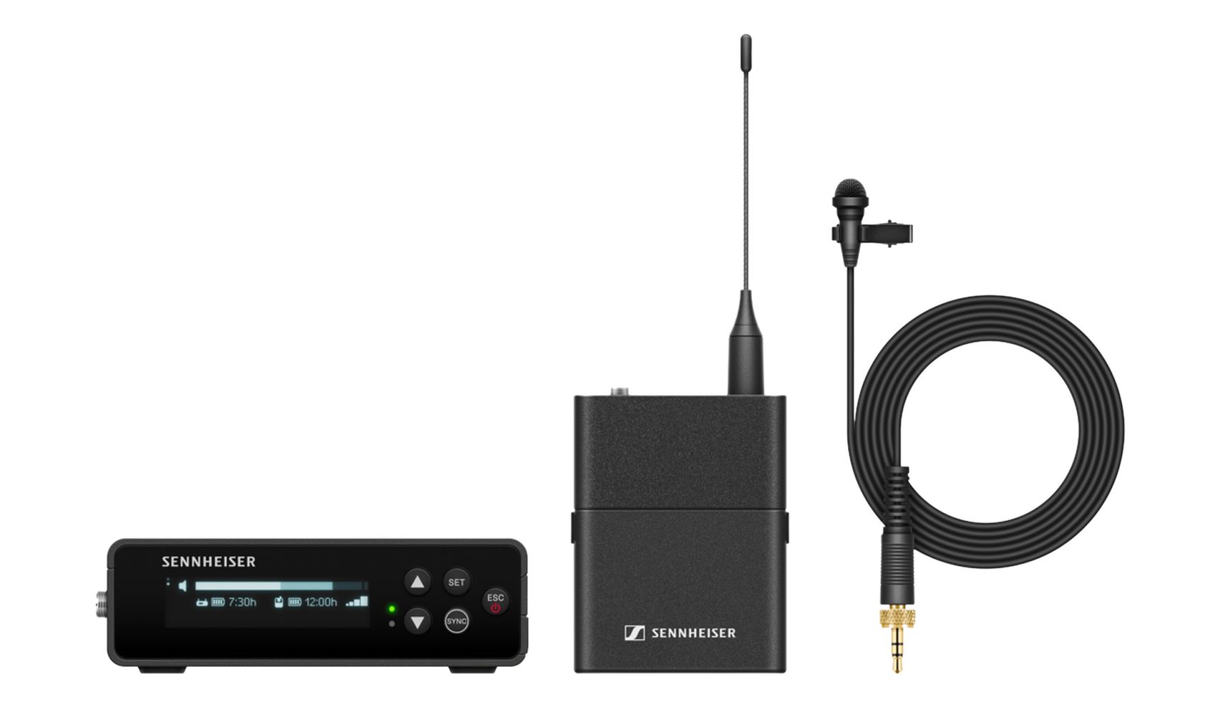 SENNHEISER - EW-DP ME2 SET (R1-6) - Ensemble sans fil numérique portable fréquences 520 - 576 MHz