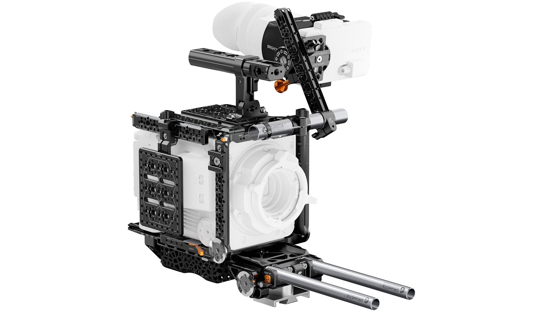 BRIGHT TANGERINE - B4004.0045 - LeftField BUD Sony BURANO - Expert Documentary Kit (VCT-14)