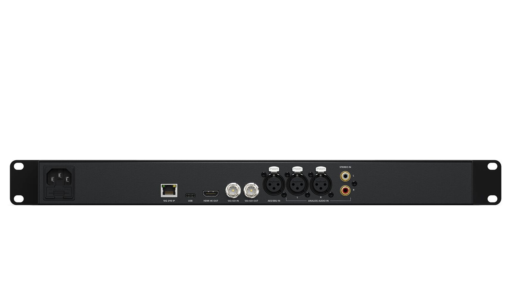 BLACKMAGIC DESIGN - HDL-AUDMON1RU12GG3 - Audio Monitor 12G G3 bis