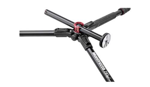 MANFROTTO - MT190GOA4 - Trépied 190go! 4 sections aluminium avec verrouillage rotatif