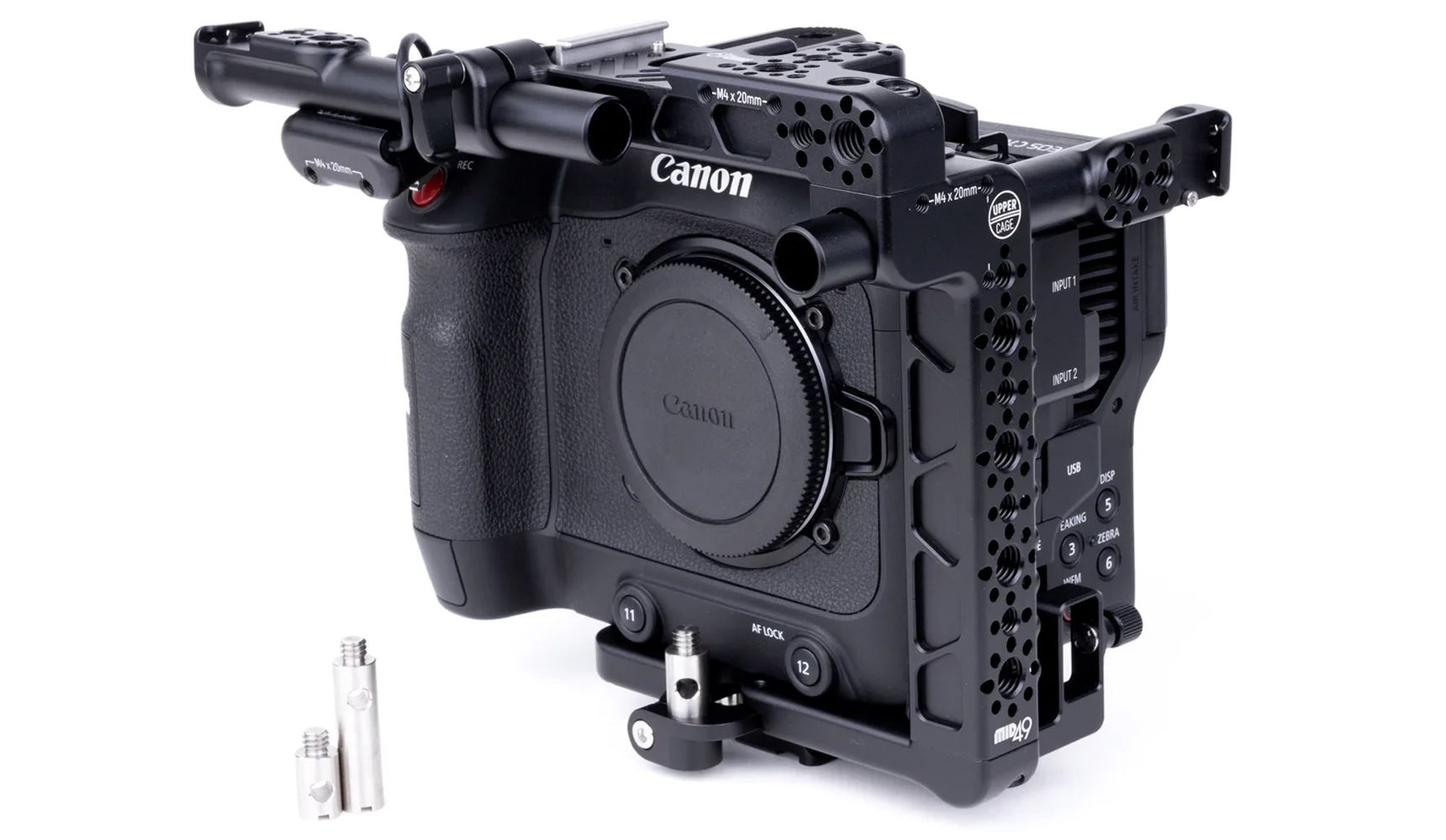 MID49 - Upper Cage pour Canon C70 +  Audio Breakout AB-4