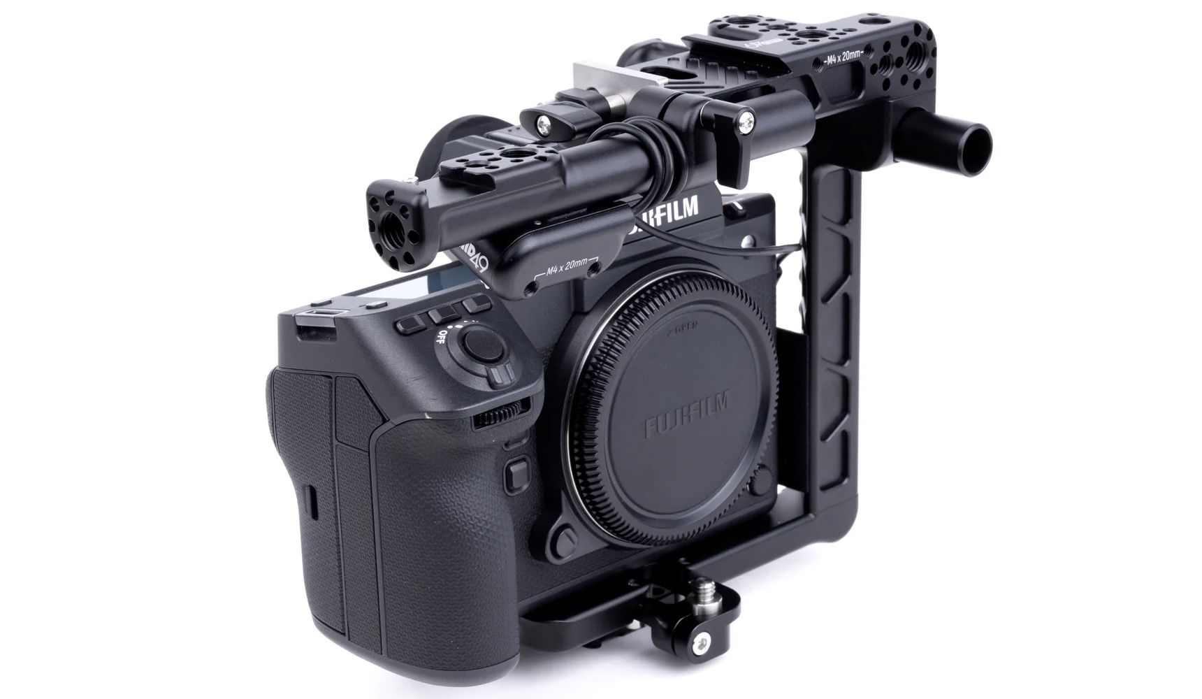 MID49 - Cage supérieure pour FUJIFILM GFX100 II +  Audio Breakout AB-3