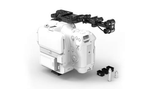 MID49 - Upper Cage for Canon C80 +  Audio Breakout AB-4