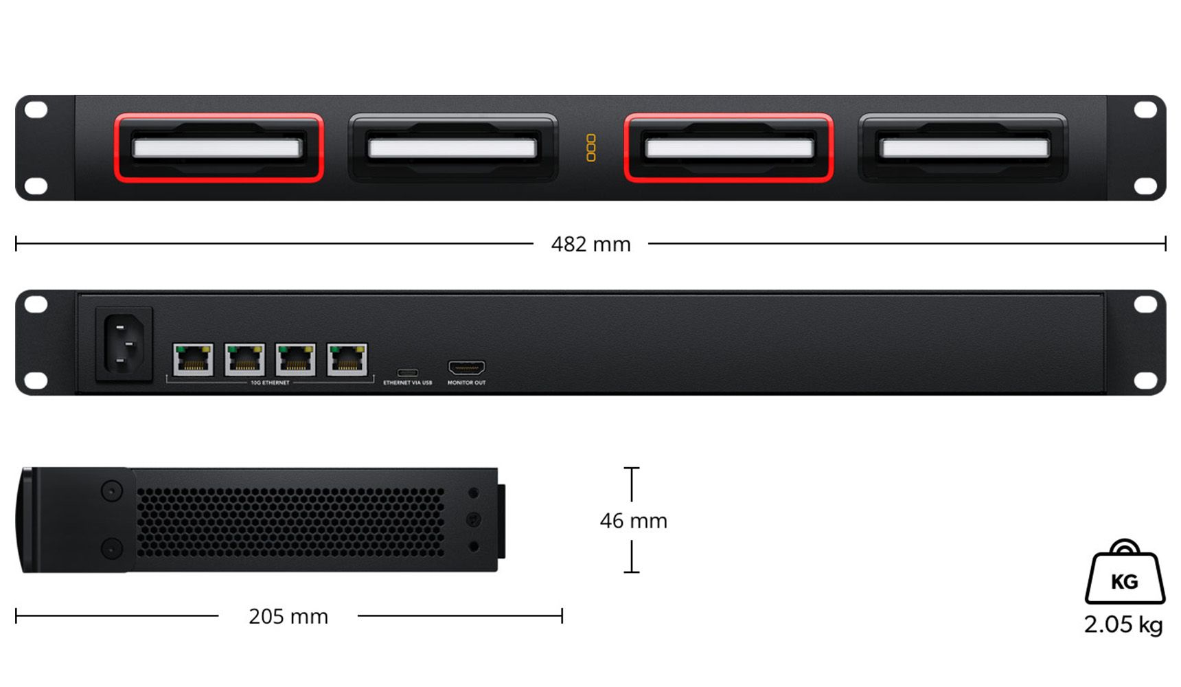 BLACKMAGIC DESIGN - Cloud Dock 4