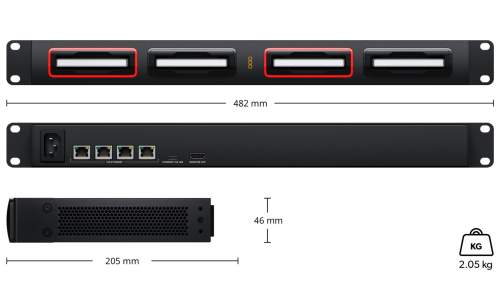 BLACKMAGIC DESIGN - Cloud Dock 4