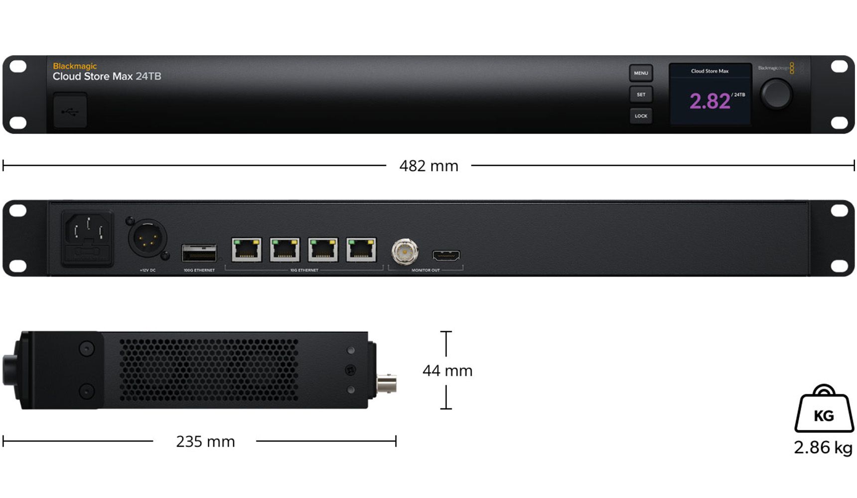 BLACKMAGIC DESIGN - Cloud Store Max 24TB