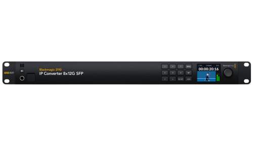 BLACKMAGIC DESIGN - Blackmagic 2110 IP Converter 8x12G SFP