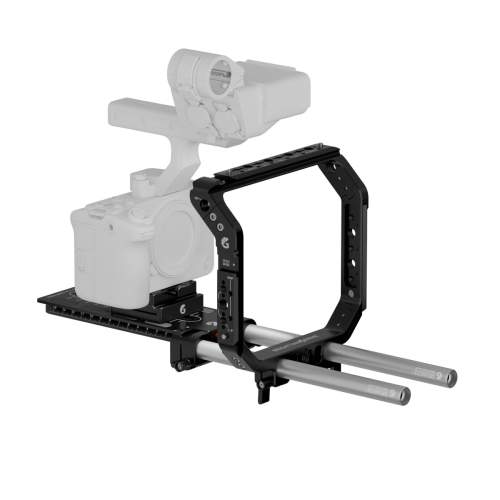 BRIGHT TANGERINE - B4013.0004 - Halo Universal Base Kit (for Small Cameras)