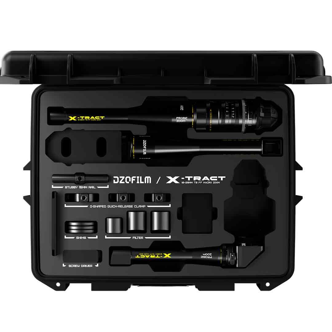 DZOFILM X-tract Probe Zoom 18-28mm T8 0/90/360° (1 Fût Optique) PL