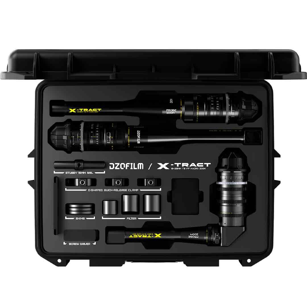 DZOFILM X-tract Probe Zoom 18-28mm T8 0°/90°/360° (Kit Complet) PL