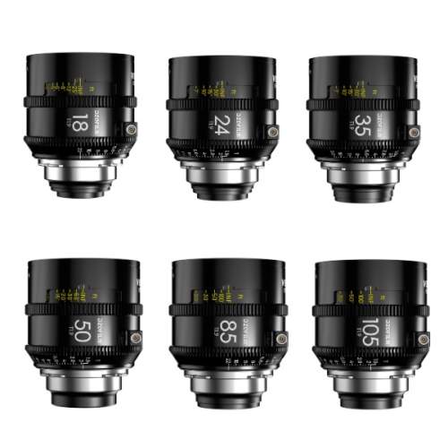 DZOFILM Vespid Prime2 18/24/35/50/85/105mm T1.9 Pieds PL