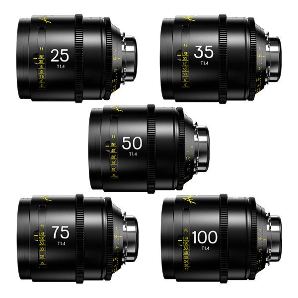 DZOFILM Arles Prime 25/35/50/75/100 T1.4 PL FF (Pieds)