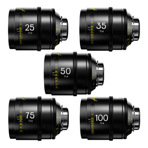 DZOFILM Arles Prime 25/35/50/75/100 T1.4 PL FF (Mètres)