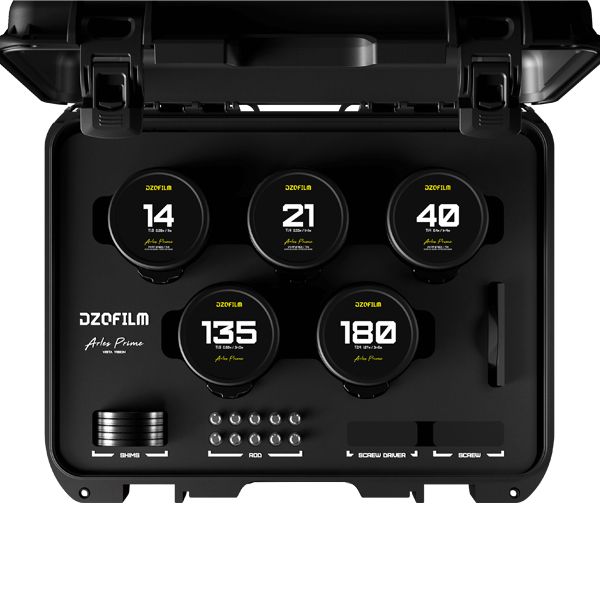 DZOFILM Arles Prime 14/21/40/135/180 PL FF (Mètres)