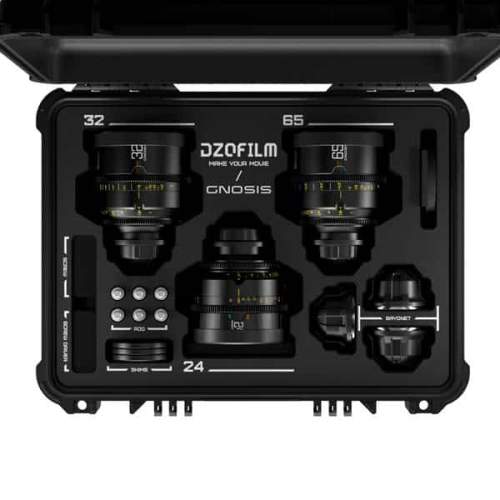 DZOFILM Gnosis 24/32/65mm Macro Prime Set (LPL, Mètres)