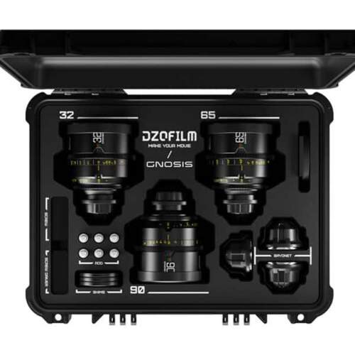 DZOFILM Gnosis 32/65/90mm Macro Prime Set (LPL, Pieds)