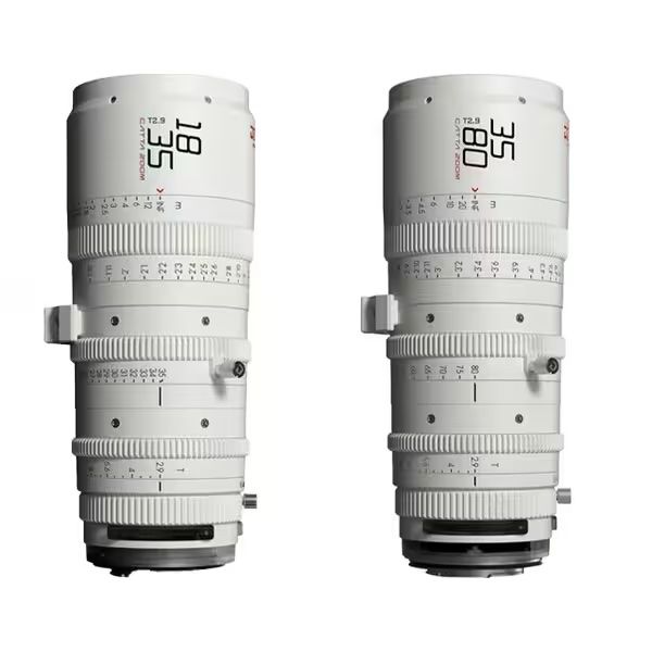 DZOFILM Catta FF ZOOM 18-35mm, 35-80mm T2.9 (Sony E, Blanc)