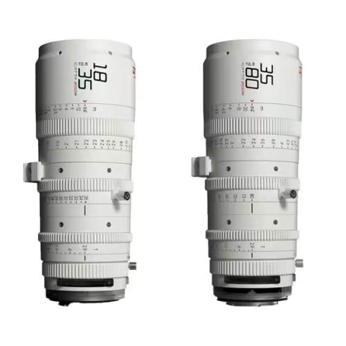 DZOFILM Catta FF ZOOM 18-35mm, 35-80mm T2.9 (Sony E, Blanc)
