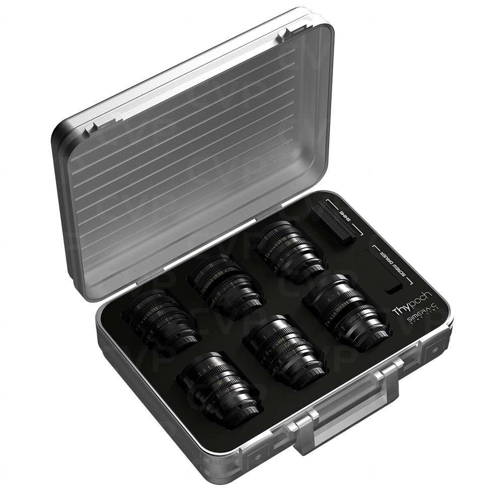 Thypoch Simera-C 6-lens Cine Lens Kit - E Mount